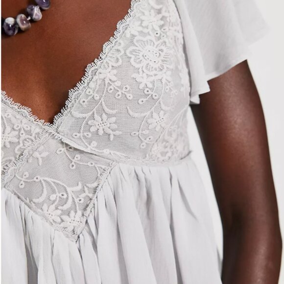 Free People Kenny Chiffon Blouse - Picture 2 of 4